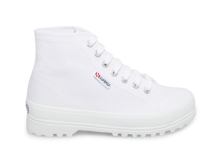 Superga 2341-Alpina Cotu White - Womens Superga High top Shoes